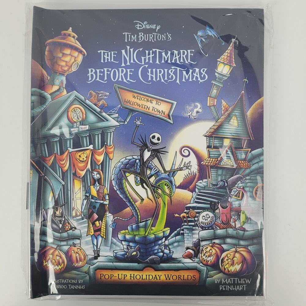 Tim Burton's The Nightmare Before Christmas Pop-Up Matthew Reinhart Halloween